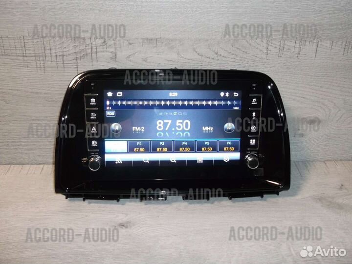Магнитола Mazda CX-5 Android с крутилками