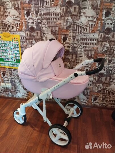 Универсальная коляска Adamex Luciano Deluxe, 3 в 1