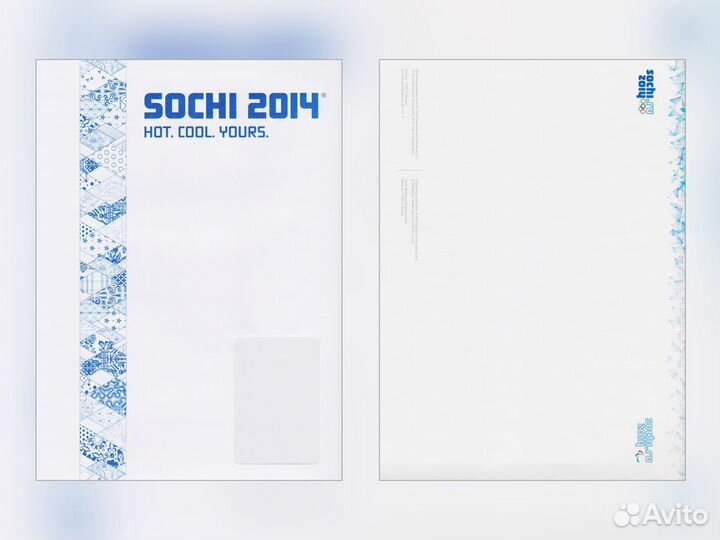 Конверты и почтовые карточки Сочи 2014