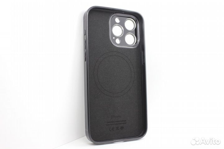 AG Glass Case на iPhone 15 Pro Max Black Titanium