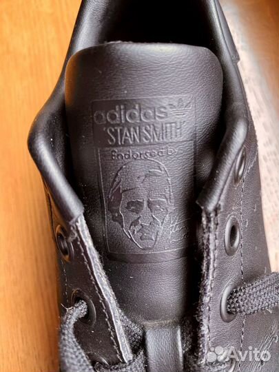 Adidas stan smith triple black 36 размер женские