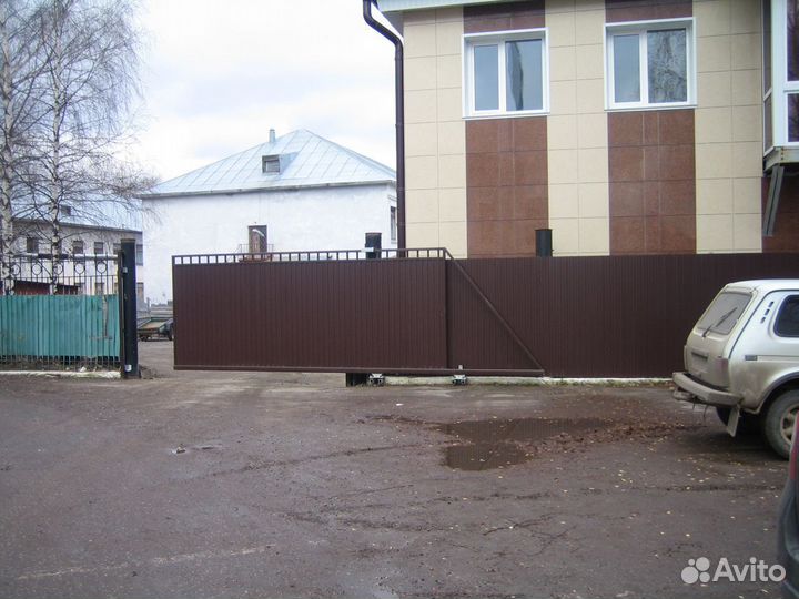 Автоматические откатные ворота