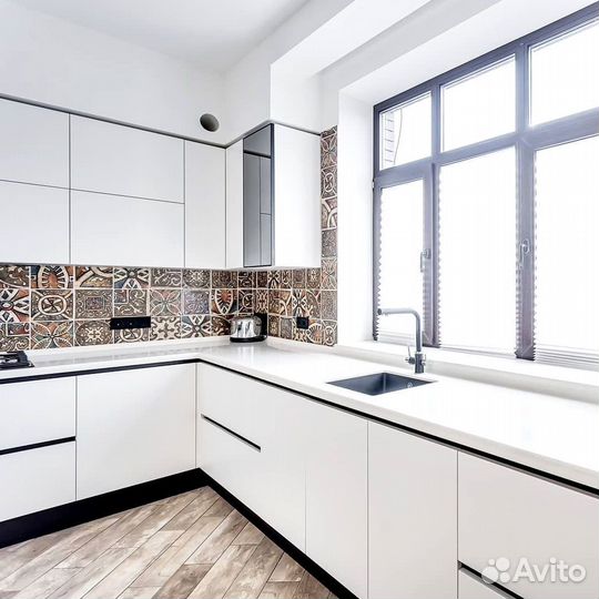 Современная кухня на заказ мдф фасады