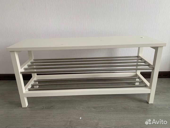 IKEA Скамья с полкой для обуви
