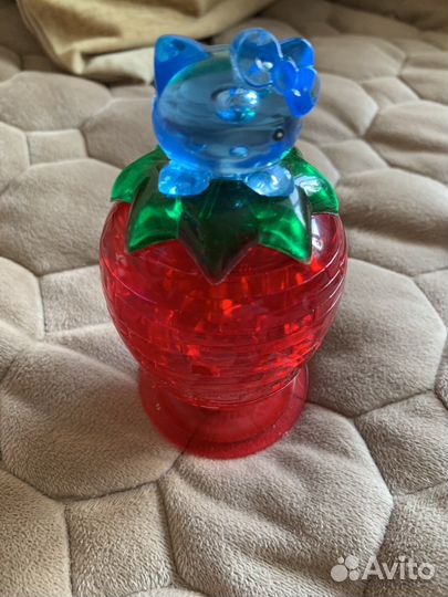 3D конструктор сердечка и клубничка