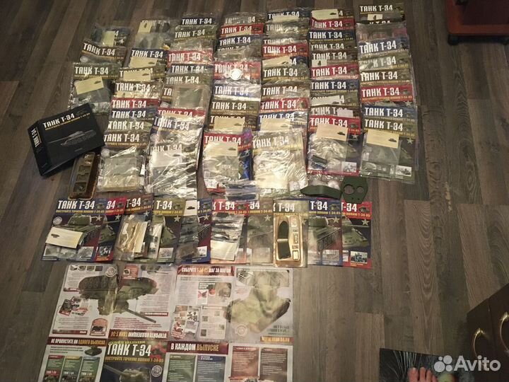 Журналы с запчастями Танк Т-34