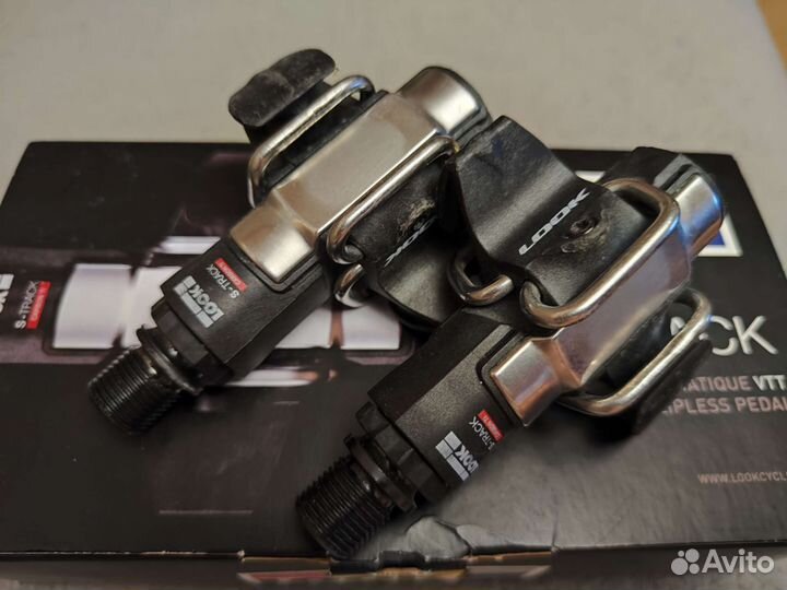 Контактные педали look s-track carbon titan