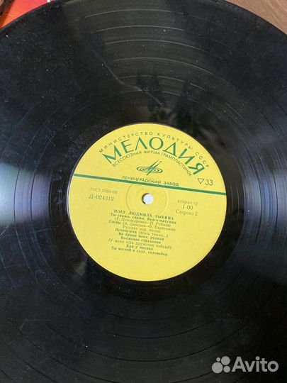 Виниловые пластинки