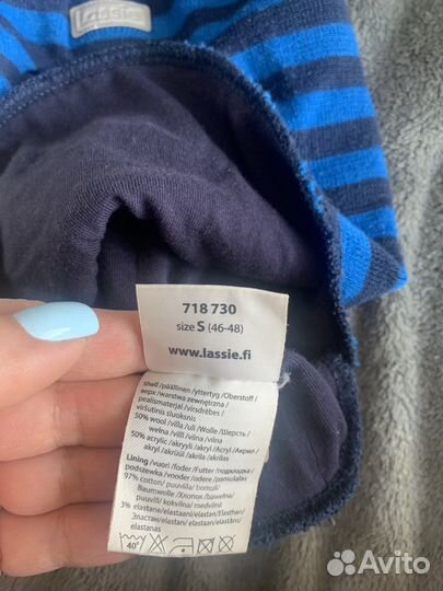 Шапка шлем lassie демисезонная 46-48