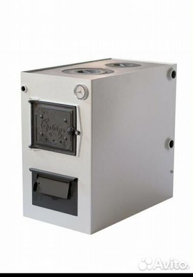 Котел на твердом топливе