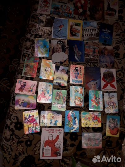 Календарики СССР