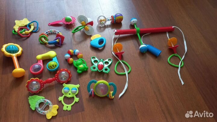 Погремушки игрушки пакетом