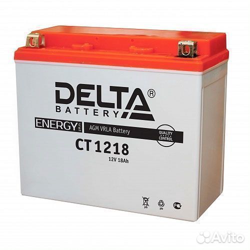 Аккумулятордля мотоцикла Delta CT 1218