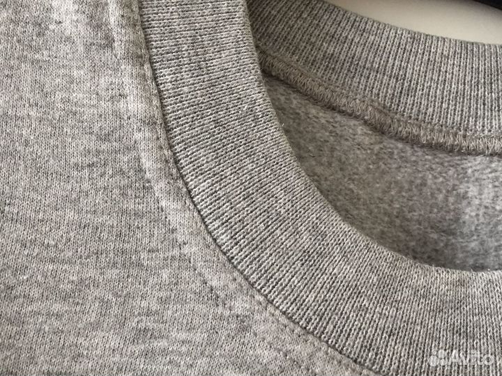 Толстовка/ свитшот серая 122-134см