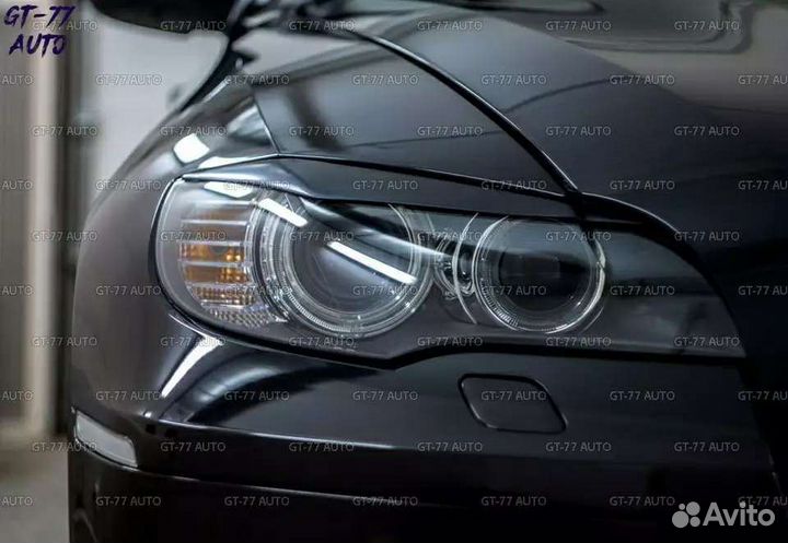 Реснички бмв X6 Е71 новые чёрные