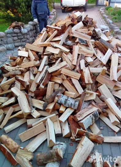 Дрова в укладку