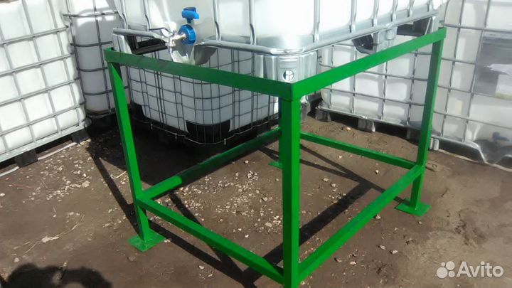 Постамент еврокуба 1000л для полива