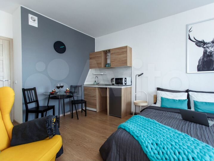 Квартира-студия, 25 м², 18/22 эт.