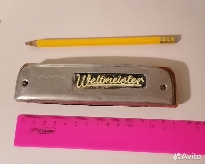 Губная гармошка Weltmeister, Германия, 40-е гг