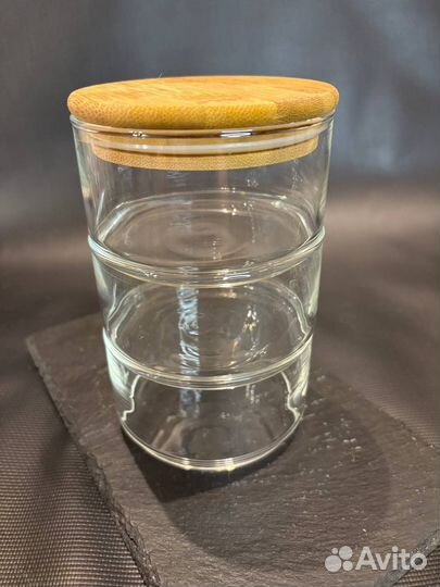 Банка для сыпучих продуктов Обьем 1200 мл