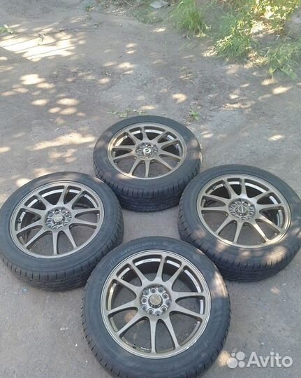 A-Tech бронза R17 5x100/5x114,3 Nankang 215/55