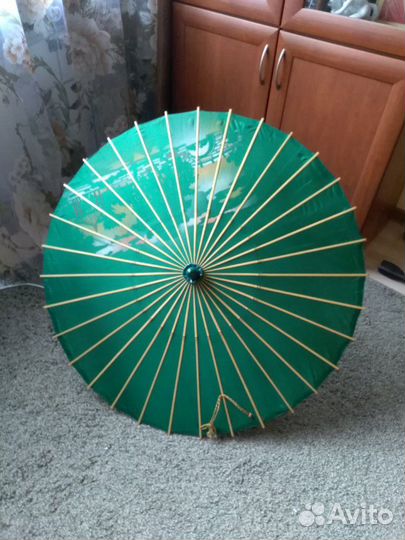 Антикварный китайский зонтик