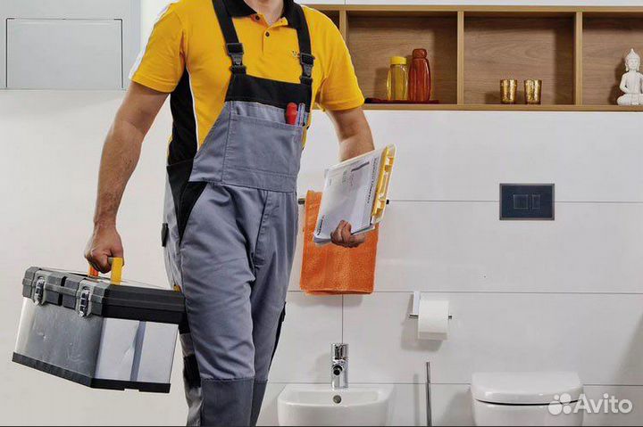 Услуги сантехника. Устранение засоров 24/7