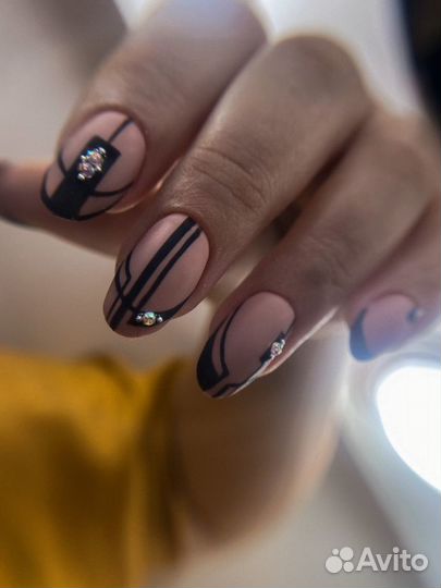 Ногти гель лак наращивание