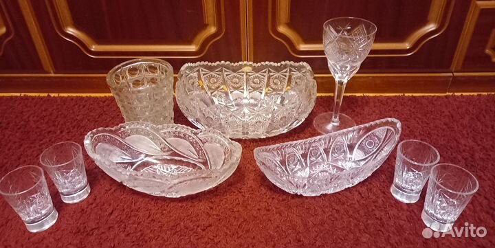 Хрусталь Богемия набором