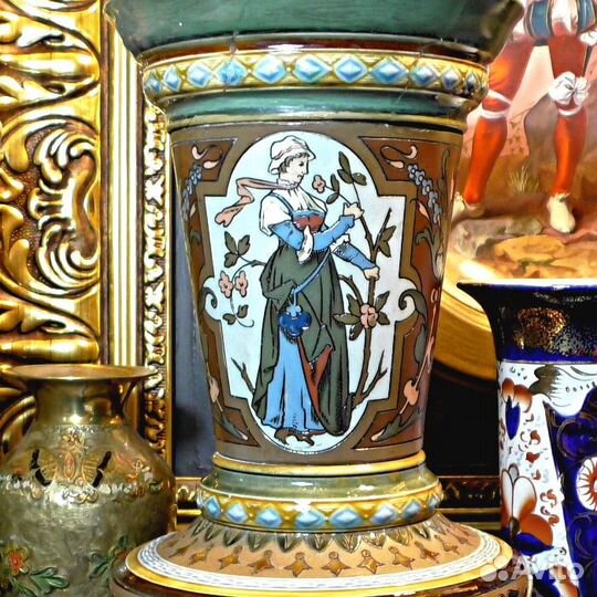 Ваза.19 век.Villeroy & Boch.Германия.Керамика