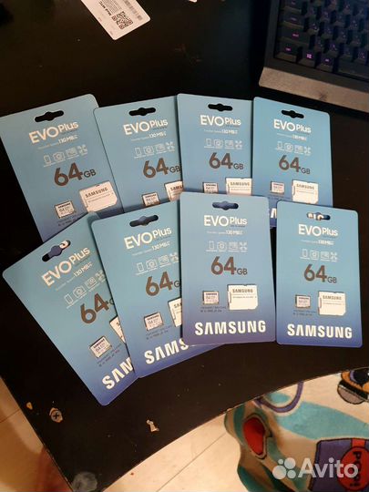 Карта памяти Samsung 64 micro sd 130 mb/s