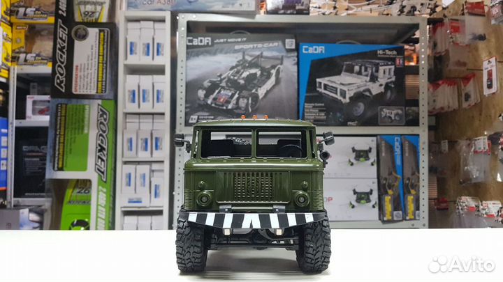 Радиоуправляемый советский грузовик газ-66 MN