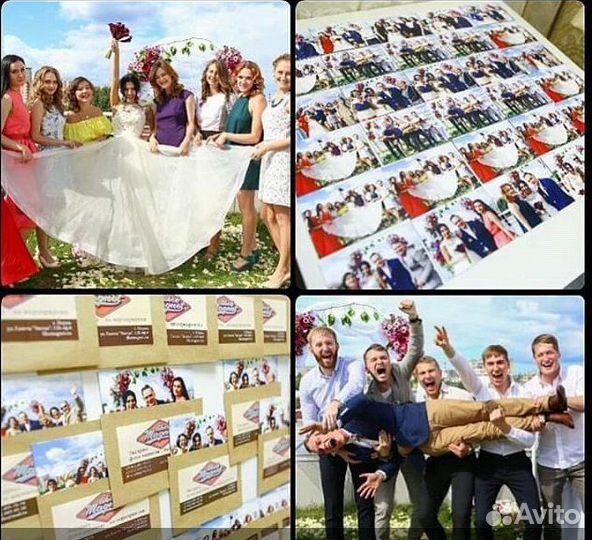 Подарки для гостей на свадьбе. Фотомагниты