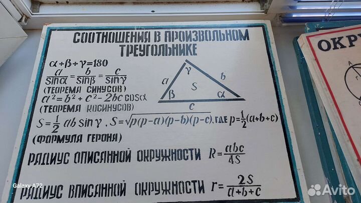 Стенды для кабинета математики
