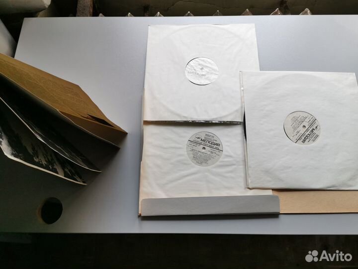 П.И. Чайковский Лебединое озеро 3 LP box Мелодия