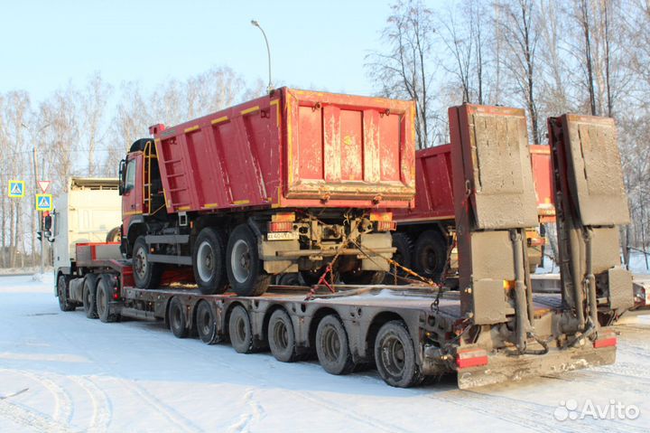 Трал перевозка негабаритных грузов