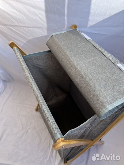 Корзина для белья с крышкой