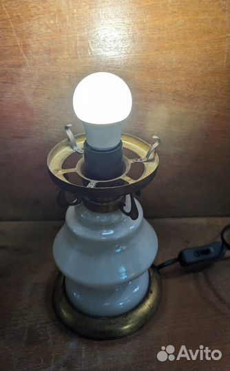 Лампа настольная, Советский винтаж