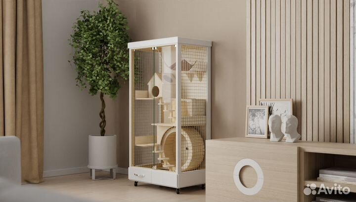 Витрина Клетка для шиншилл дегу хорька белки 6