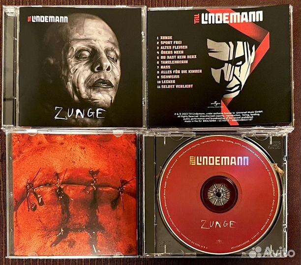 Музыкальные cd диски Lindemann - Zunge '23