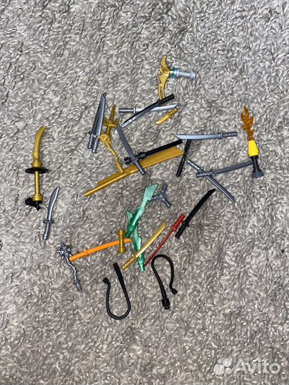 Lego оружие ninjago, nexo knights