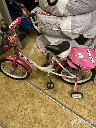 Детский велосипед для девочки 16’’