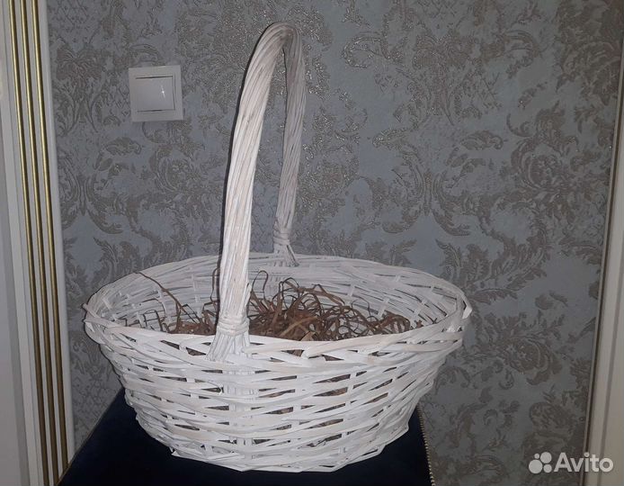 Корзина хендмейд новая для цветов/фруктов/пикника