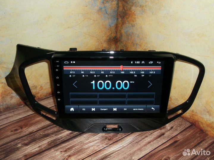 Магнитола LADA Vesta Android GPS Bluetooth