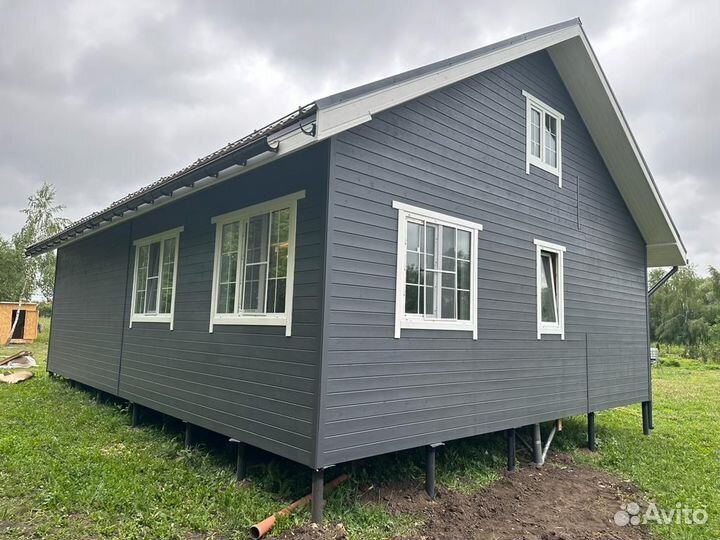 Каркасный дом под ключ строительство