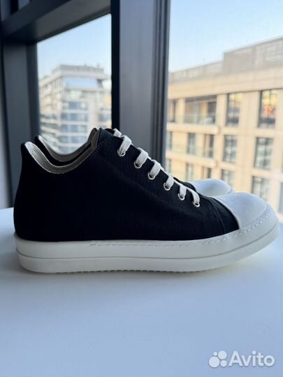 Rick Owens Ramones Low Canvas