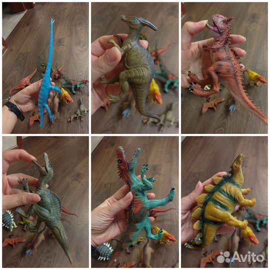 Фигурки динозавров игрушки