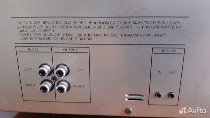 Кассетная Дека harman kardon TD 4400