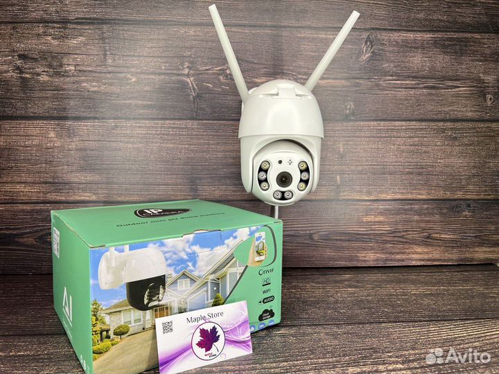 Камера видеонаблюдения уличная WiFi поворотная