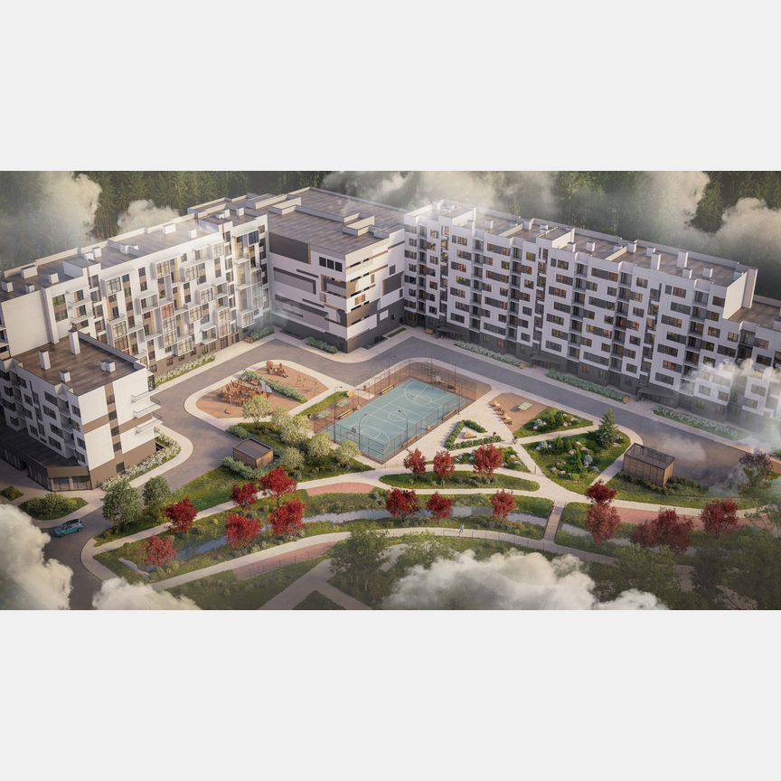 2-к. квартира, 50,8 м², 3/8 эт.